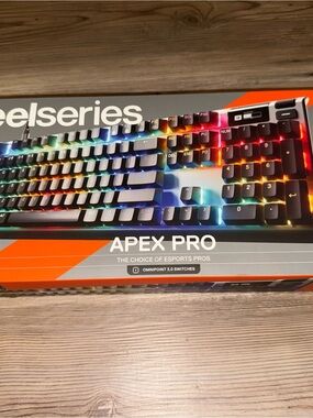 Steelseries Apex Pro Gen 3 RGB Mechanical Gaming Keyboard - Black